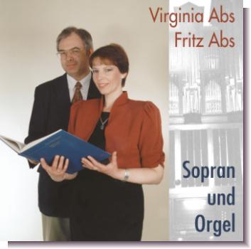 CD 1-DL60130 Virginia Abs & Fritz Abs "Orgel und Sopran"